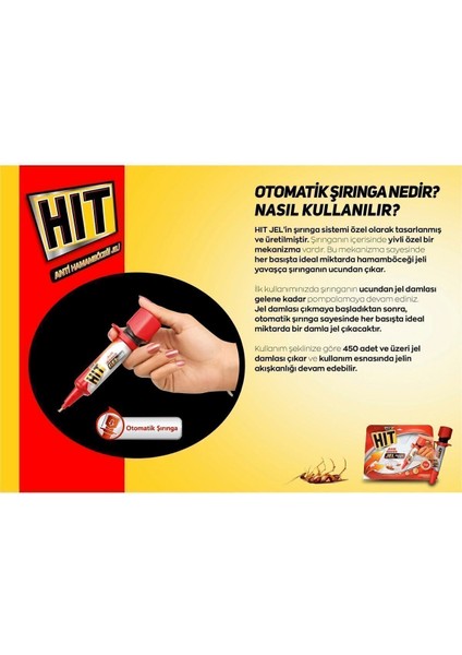 20GR Hit Anti Hamamböceği Jeli Böcek Ilacı - 02/2026 fırsatları