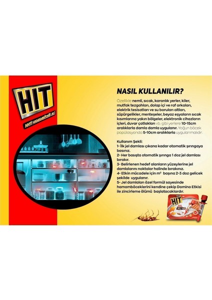 20GR Hit Anti Hamamböceği Jeli Böcek Ilacı - 02/2026 indirimleri
