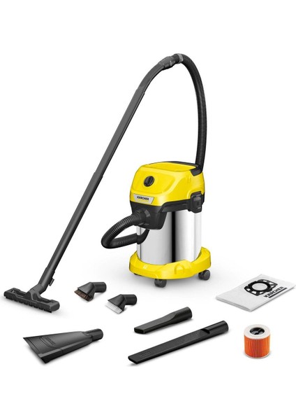 Wd 3 S V-17/4/20 Islak Kuru Elektrikli Süpürge