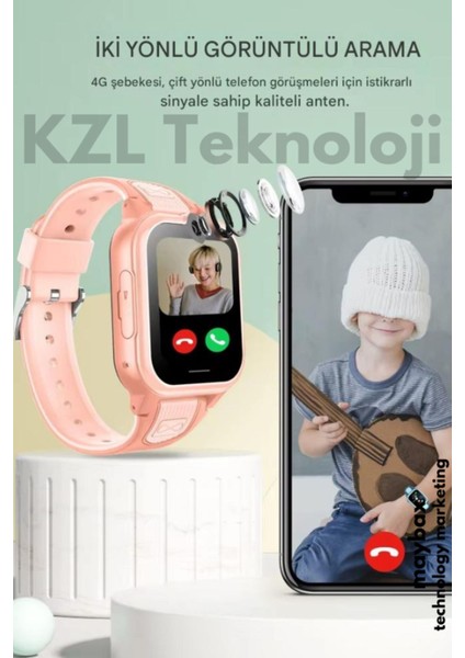 Sim Kartlı Wonlex Akıllı Çocuk Saati Sesli-Görüntülü Gürüşme Gps Konum Takip Btk Kayıtlı fırsatları