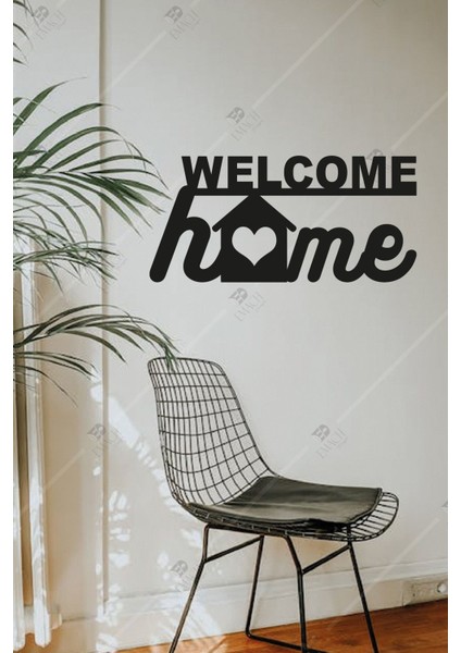 Ahşap Welcome Home Yazılı Ev Duvar Dekoru Kapı Süsü Cafe Antre Için Dekoratif fiyatları