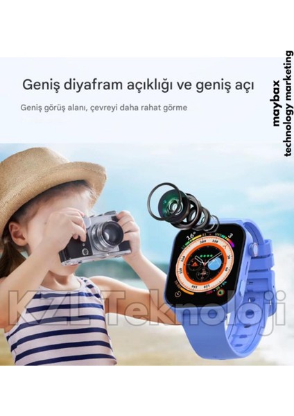 Sim Kartlı Akıllı Çocuk Saati Romix 4g Konum Arama Sesli Mesaj Görüntülü Görüşme modelleri