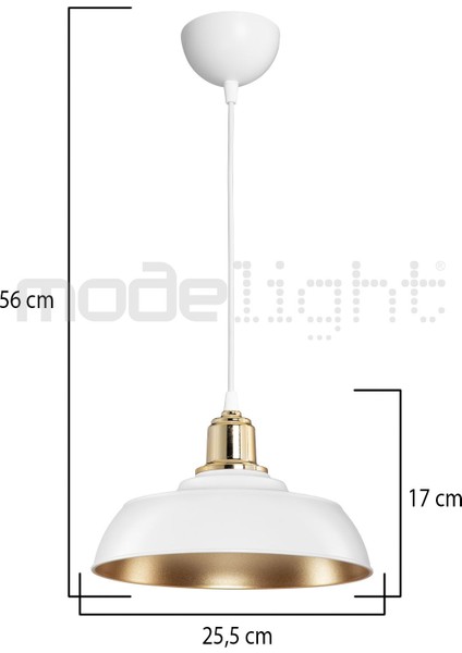 Karya Beyaz Gold Tekli Sarkıt (Gold Kukalı) Salon-Oturma-Çocuk-Yemek-Yatak Odası-Antre-Mutfak fırsatları