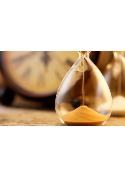 1 Saatlik Cam Malzeme Kum Saati Şık Dekoratif Hediyelik Krem Rengi modelleri