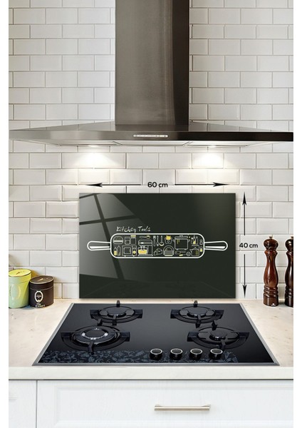 Cam Ocak Arkası Koruyucu | Kitchen Tools - Mutfak Gereçleri | 40CM x 60CM fiyatları