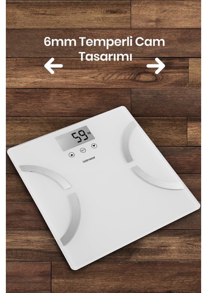 Formy Yağ Ölçer Fonksiyonlu Akıllı Vücut Analizli Tartı Baskül Resmi Distribütör Garantili modelleri