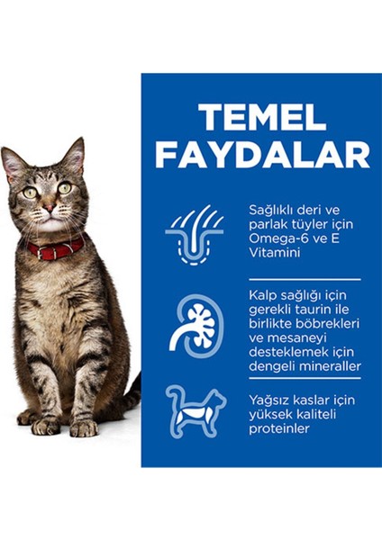 Hill’s Scıence Plan Optimal Care Tavuklu Yetişkin Kedi Maması 15 kg modelleri