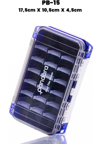 Pandora Balıkçı Kutusu Pb 15 17.5cm x 10.5cm x 4.5cm modelleri