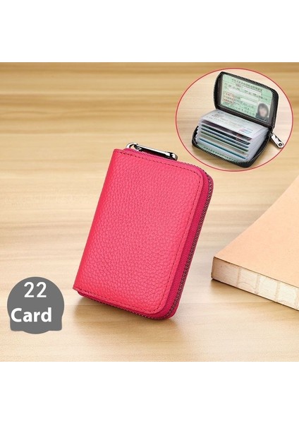 Kart Çantası Kartlık Yüksek Kapasiteli Kartlık Ehliyet Parçaları Çoklu Kart Kartı Küçük Parça Paketi (Yurt Dışından)