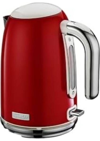 Gem Retro 1.7 Litre Kırmızı Su Isıtıcısı (Kırmızı) 1064743 fiyatları