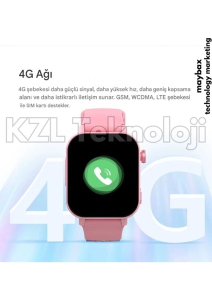 Sim Kartlı Akıllı Çocuk Saati Romix 4g Konum Arama Sesli Mesaj Görüntülü Görüşme fırsatları