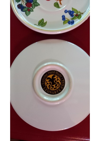 Çay Tabak 6 Lı Seramik Bohemıa modelleri
