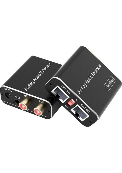 3.5mm Rca Analog Ses Genişletici 1640FT Maksimum Sinyal Genişletme Desteği (Yurt Dışından)