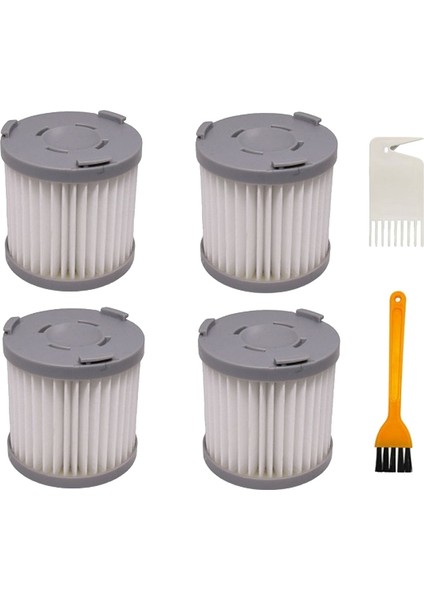 Xiaomi Jımmy JV51 JV53 JV83 El Akülü Elektrikli Süpürge Için 4 Adet Hepa Filtre (Yurt Dışından)