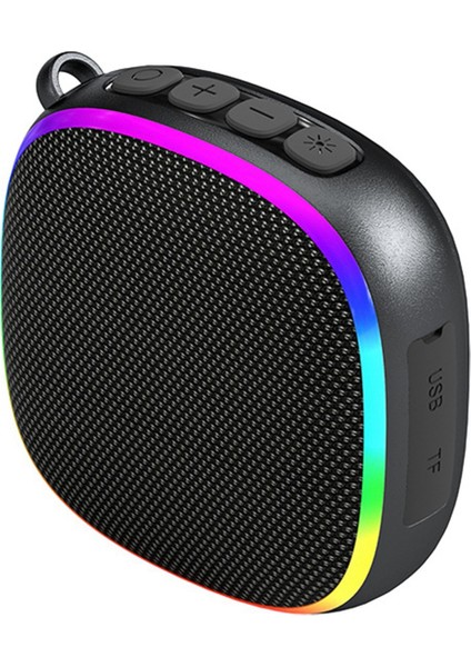 Manyetik Toz Geçirmez Su Geçirmez Rgb Açık Hava Bluetooth Kablosuz Woofer (Yurt Dışından)