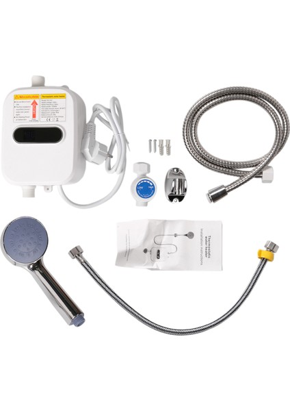 Anında Su Isıtıcı Duş 220 V Banyo Musluk Sıcak Su Isıtıcı 3500 W Dijital Ekran Ab Tak (Yurt Dışından) fiyatları