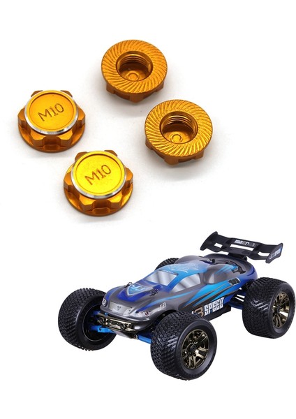 4 Adet 17MM M10 Metal Tekerlek Altıgen Somun Kapağı NT002 Jlb Yarış Cheetah 11101 21101 J3 Hız 1/10 Rc Araba Yükseltme Parçaları, 3 (Yurt Dışından)