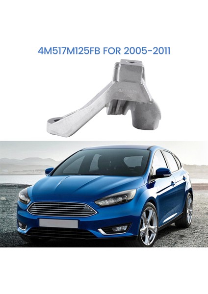 Dalga Kutusu Ayak Kauçuk Motor Ayak Kauçuk Motor Braketi Araba Ford Focus 2005-2011 Için 1.8 T 4M517M125FB (Yurt Dışından)