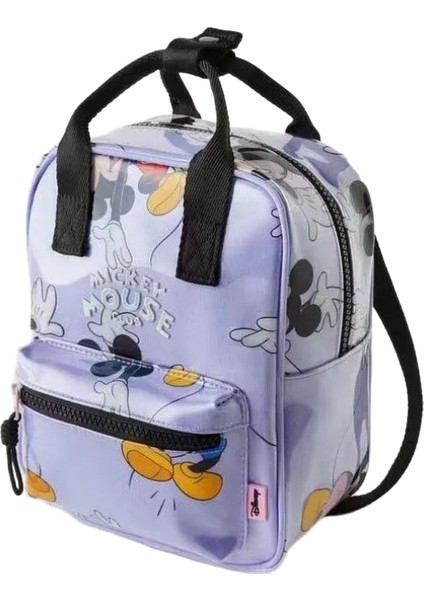 "disney Mickey Mouse Çizgi Film Moda Sırt Çantası Kadın Minnie Tuval Okul Çantası Moda Büyük Kapasiteli Sırt Çantası Kızlar Mochila " (Yurt Dışından)