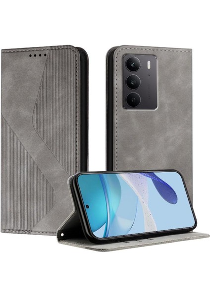 Realme C75 4g Kart Yuvaları Tutucu Için Kılıf Folio Kapak Cüzdan Kickstand Pu (Yurt Dışından) indirimleri