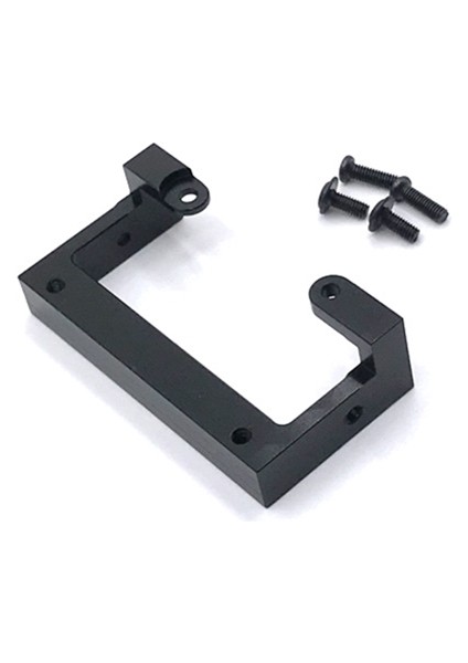 Metal Tampon Montaj Braketi Wpl C14 C24 C24-1 C34 B14 B24 B16 B36 Mn D90 MN99S Rc Araba Yükseltme Parçaları, Siyah (Yurt Dışından)