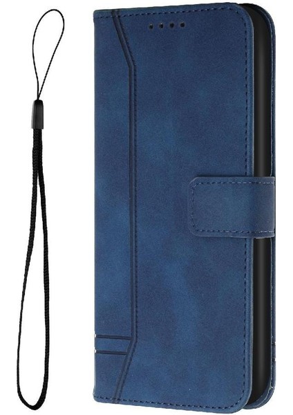Xiaomi Poco C75 Flip Folio Cüzdan Manyetik Kapatma Kartı Pu Için Telefon Kılıfı (Yurt Dışından)
