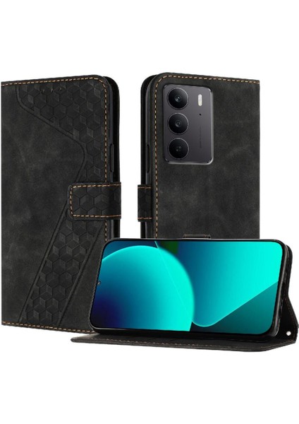 Realme C75 Cüzdan Kickstand Flip Folio Manyetik Kart Yuvaları Için Telefon Kılıfı (Yurt Dışından) indirimleri
