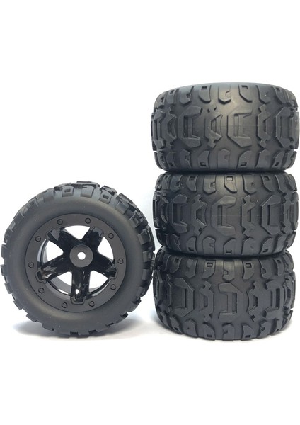 4 Adet Büyük Lastik Genişletilmiş Lastik Tekerlek Wltoys 144001 144010 124017 124019 12428 Haiboxing 16889 Rc Araba Parçaları, Siyah (Yurt Dışından)