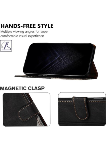 Realme C75 4g Kart Yuvaları Için Kılıf Kapak Manyetik Kapatma Kullanışlı Standı Pu (Yurt Dışından) fırsatları