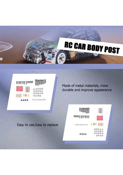 Rc Araba Gövde Sonrası Mıknatıs Görünmez Sabit Montaj Wltoys 284131 K969 K989 P929 Kyosho Mını-Q 1/28 Rc Araba Yükseltme Parçaları,1 (Yurt Dışından) fırsatları