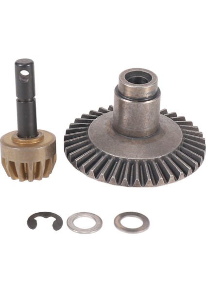 13T 38T Metal Taç Dişli Motor Diferansiyel Ana Dişli Kombinasyonu Ön Arka Aks Eksenel SCX10 90021 90022 Off-Road Rc Kamyon Araba (Yurt Dışından)