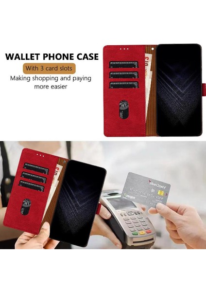Realme C75 4g Kart Yuvaları Için Kılıf Kapak Manyetik Kapatma Kullanışlı Standı Pu (Yurt Dışından) modelleri