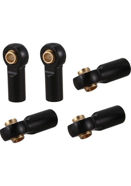 10 Adet Metal M3 Bağlantı Rot Ucu Rotil 1/10 Rc Araba Paletli Eksenel SCX10 D90 D110 Tamiya CC01, Siyah (Yurt Dışından) modelleri