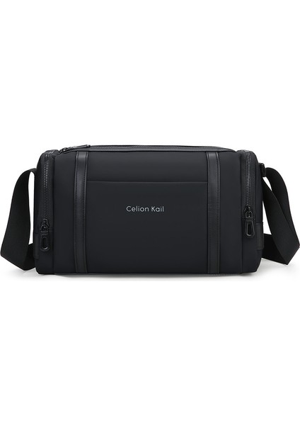 Günlük Kanvas Çanta Moda Çok Yönlü Erkek Çantası Tek Omuz Çapraz Askılı Çanta Trend Erkek Çantası (Yurt Dışından)