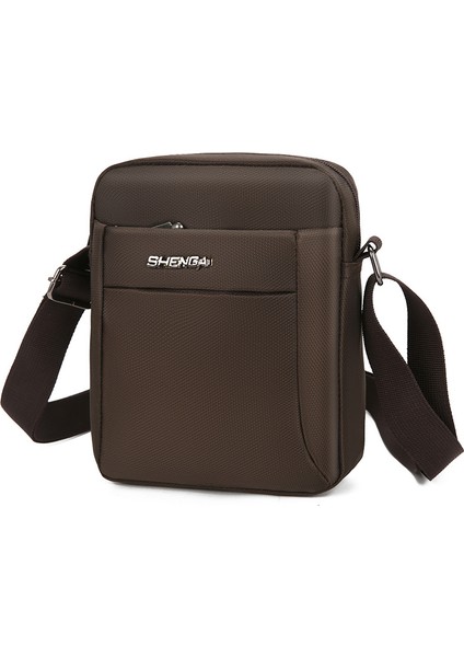 Crossbody Çanta Omuz Çantası Erkek Rahat Su Geçirmez Oxford Bez Çanta Seyahat Iş Çantası Küçük Çanta (Yurt Dışından)