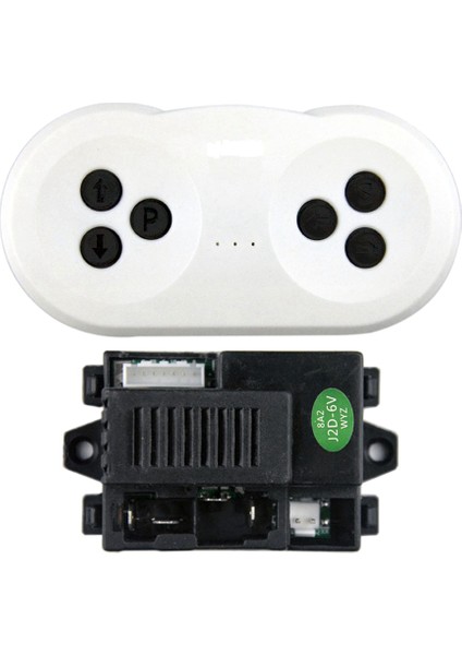 Çocuk Elektrikli Araba Uzaktan Kumanda Rc Model Araçlar Yedek Parçalar (Uzaktan Kumanda + 6V Alıcı) (Yurt Dışından)