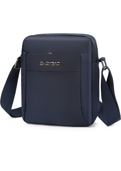 Crossbody Çanta Omuz Çantası Erkek Rahat Su Geçirmez Oxford Bez Çanta Seyahat Iş Çantası Küçük Çanta (Yurt Dışından)