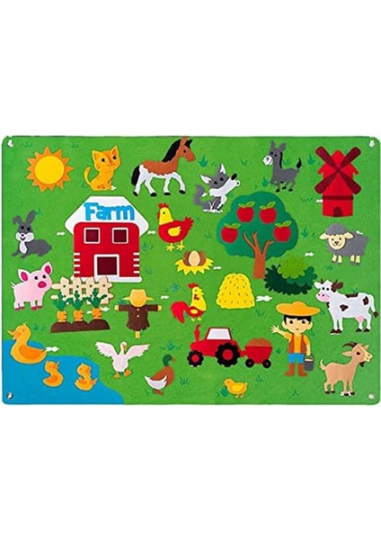 Keçe Tahta Çocuk Eğitimi Fen Öğretimi Öğrenme Eğitim Panosu Okul Öncesi Eğitim Çocuk Öğretim Yardımcıları (Yurt Dışından)