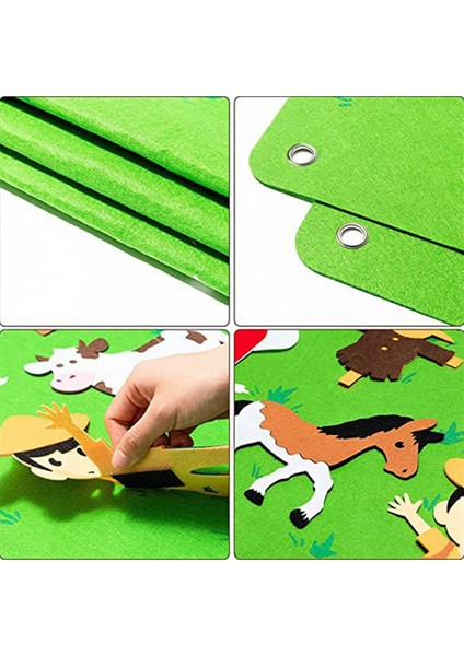 Keçe Tahta Çocuk Eğitimi Fen Öğretimi Öğrenme Eğitim Panosu Okul Öncesi Eğitim Çocuk Öğretim Yardımcıları (Yurt Dışından) fiyatları