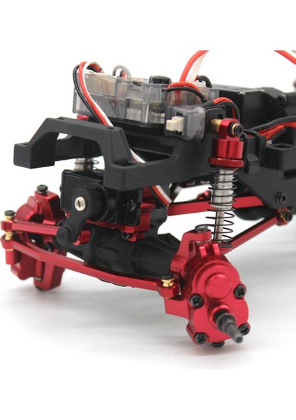 Fms FCX24 Metal Servo Dağı 1/24 Rc Paletli Araba Yükseltme Parçaları Aksesuarları, Gümüş (Yurt Dışından) fırsatları