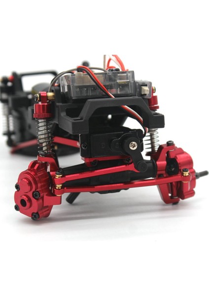Fms FCX24 Metal Servo Dağı 1/24 Rc Paletli Araba Yükseltme Parçaları Aksesuarları, Gümüş (Yurt Dışından) indirimleri