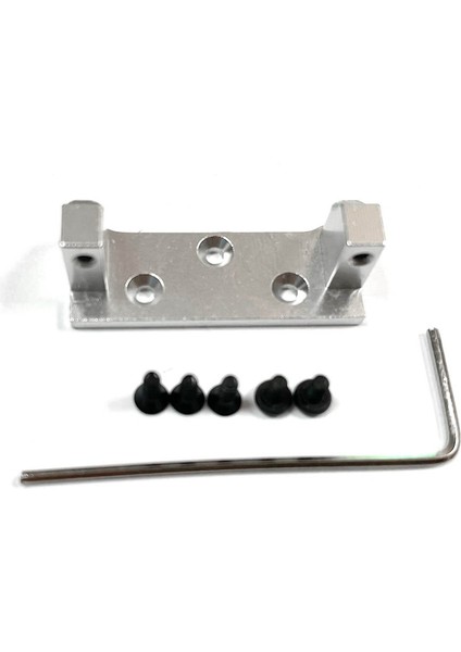 Haıboxıng Hbx 2098B Için Metal Servo Dağı 1/24 Rc Araba Yükseltme Parçaları Aksesuarları, Gümüş (Yurt Dışından)