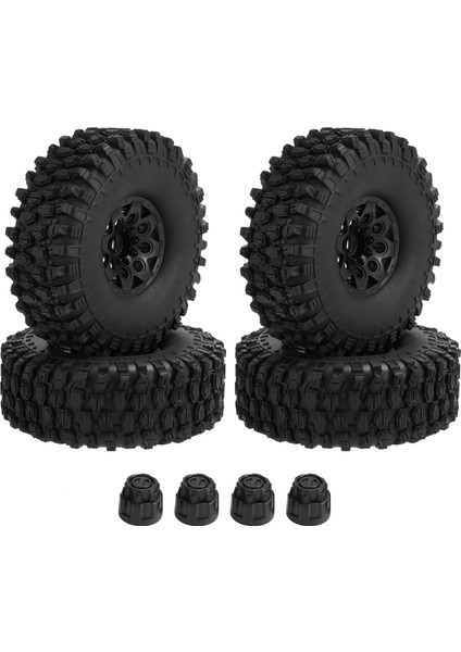 4 Adet 120MM 1.9 Beadlock Jant Lastik Seti 1/10 Rc Paletli Araba Traxxas Trx4 RC4WD D90 Eksenel SCX10 Iı Iıı Redcat Mst (Yurt Dışından)