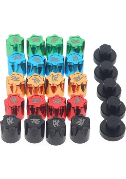 4 Adet Metal M4 Somun Jant Şapka Kapağı 1/10 Rc Paletli Araba Traxxas Trx4 Trx6 D90 D110 Eksenel SCX10 Yükseltme Parçaları, Siyah (Yurt Dışından)