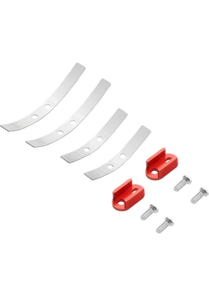 2 Takım Çelik Amortisör Yaprak Yaylar Süspansiyon Wpl D12 B16 B36 B14 B24 Rc Kamyon Araba Yükseltme Parçaları Aksesuarları, 1 (Yurt Dışından)