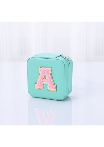 Mini Alfabe Mücevher Kutusu Taşınabilir Mücevher Seyahat Organizatörü (Yurt Dışından)