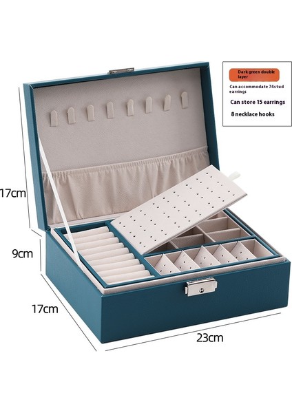 Mücevher Kutusu Mücevher Kutusu Küpe Küpe Saklama Kutusu Kolye Yüzük Kutusu Mücevher Kutusu El Mücevher Ambalaj Kutusu (Yurt Dışından)