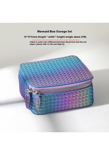 Taşınabilir Mücevher Fermuar Düzenleyici Vintage Wench Kılıfı Mücevher Çantası (Yurt Dışından)