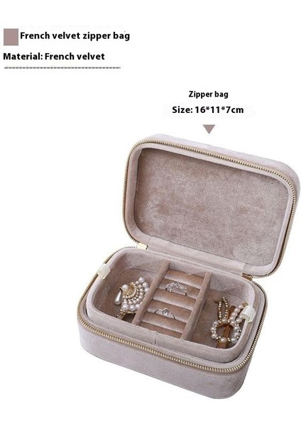 Mücevher Saklama Kutusu Taşınabilir Saklama Ambalaj Kutusu (Yurt Dışından)