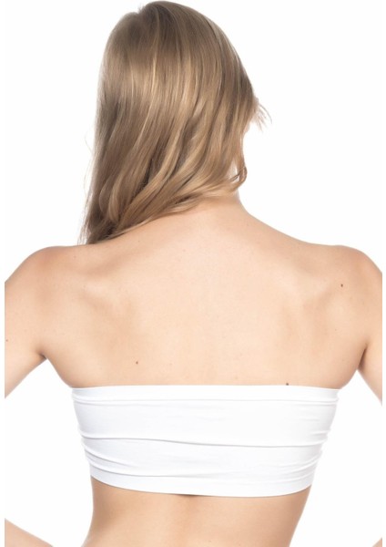 Beyaz Mı Emay 4002 Soft Straplez Büstiyer modelleri